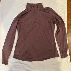 Women's RBX Mauve Long Sleeve Cold Gear Moisture wicking pullover
